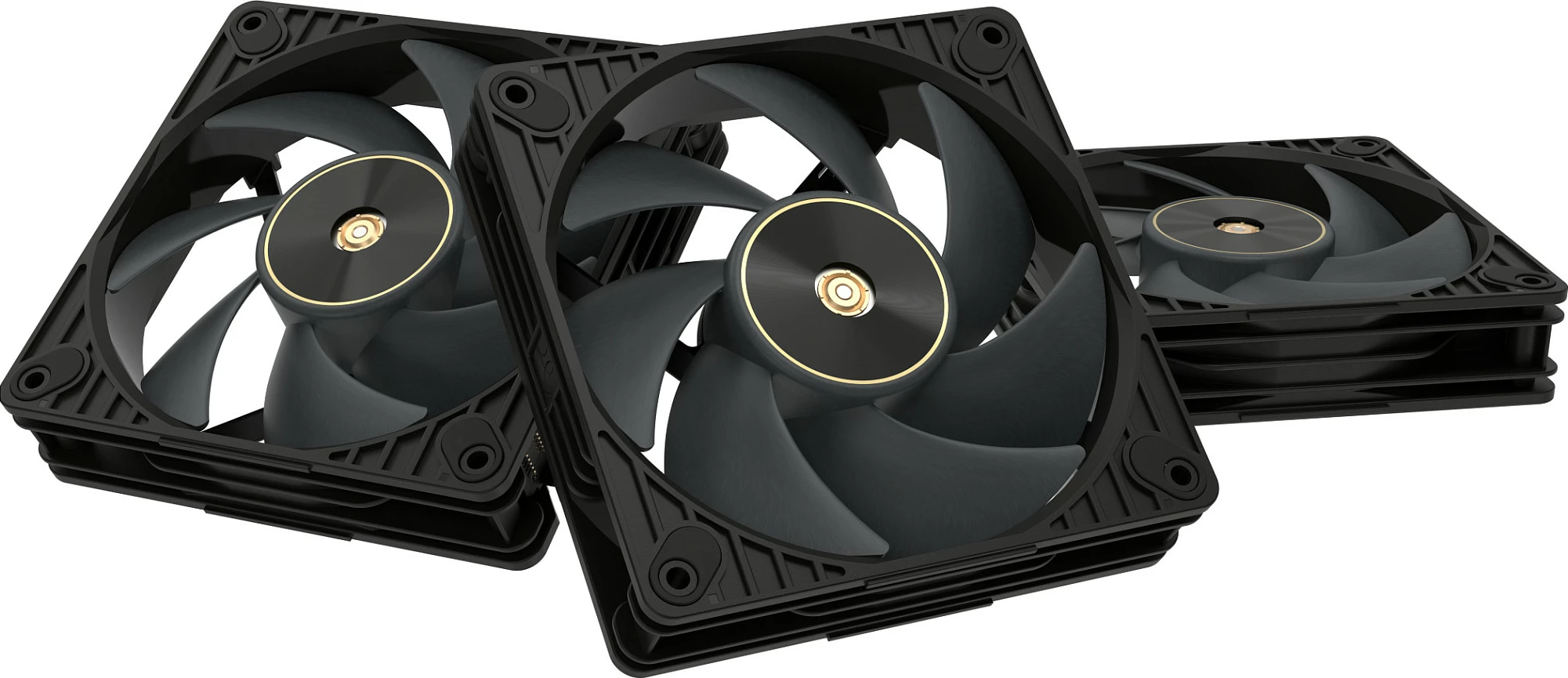 Ventilator për kasë ASUS ProArt PF120 PWM, 120mm, set 3 copë, i zi