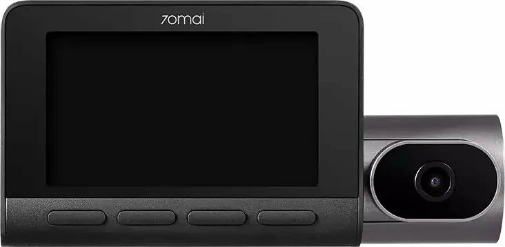 Kamerë veture (dashcam) 70mai 4K T800 HDR set front + prapa (RC24), Wi‑Fi 6, GPS, microSD deri 512GB, e zezë
