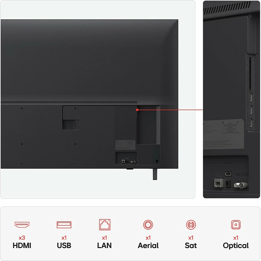 Smart TV LG 65UA75006LA, 65" 4K UHD LED, ThinQ AI