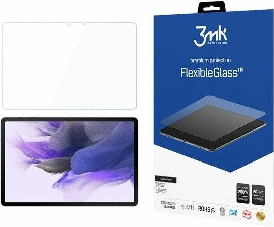 Xham mbrojtës 3MK FlexibleGlass për Samsung Galaxy Tab S7 FE, 7H, antibakterial