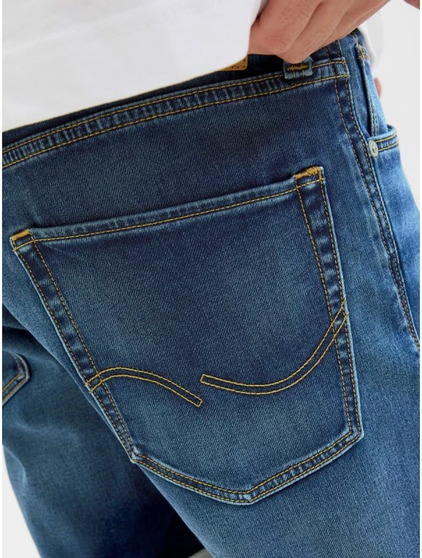 Shorce denim Jack&Jones JJIRICK JJICON IK 12269605, blue [Madhësia: L]