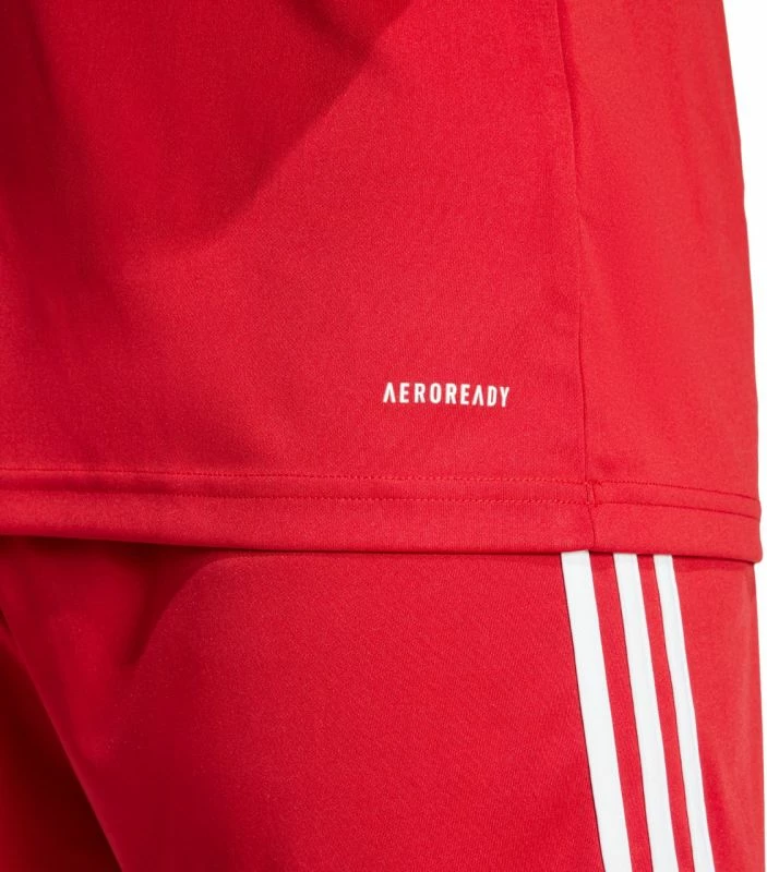 Fanellë me mëngë të gjata për meshkuj adidas, e kuqe [Madhësia: XL]