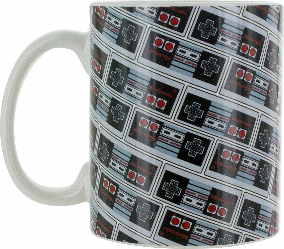 Mug Paladone Nintendo NES Controller, 12x9x10 cm, e bardhë