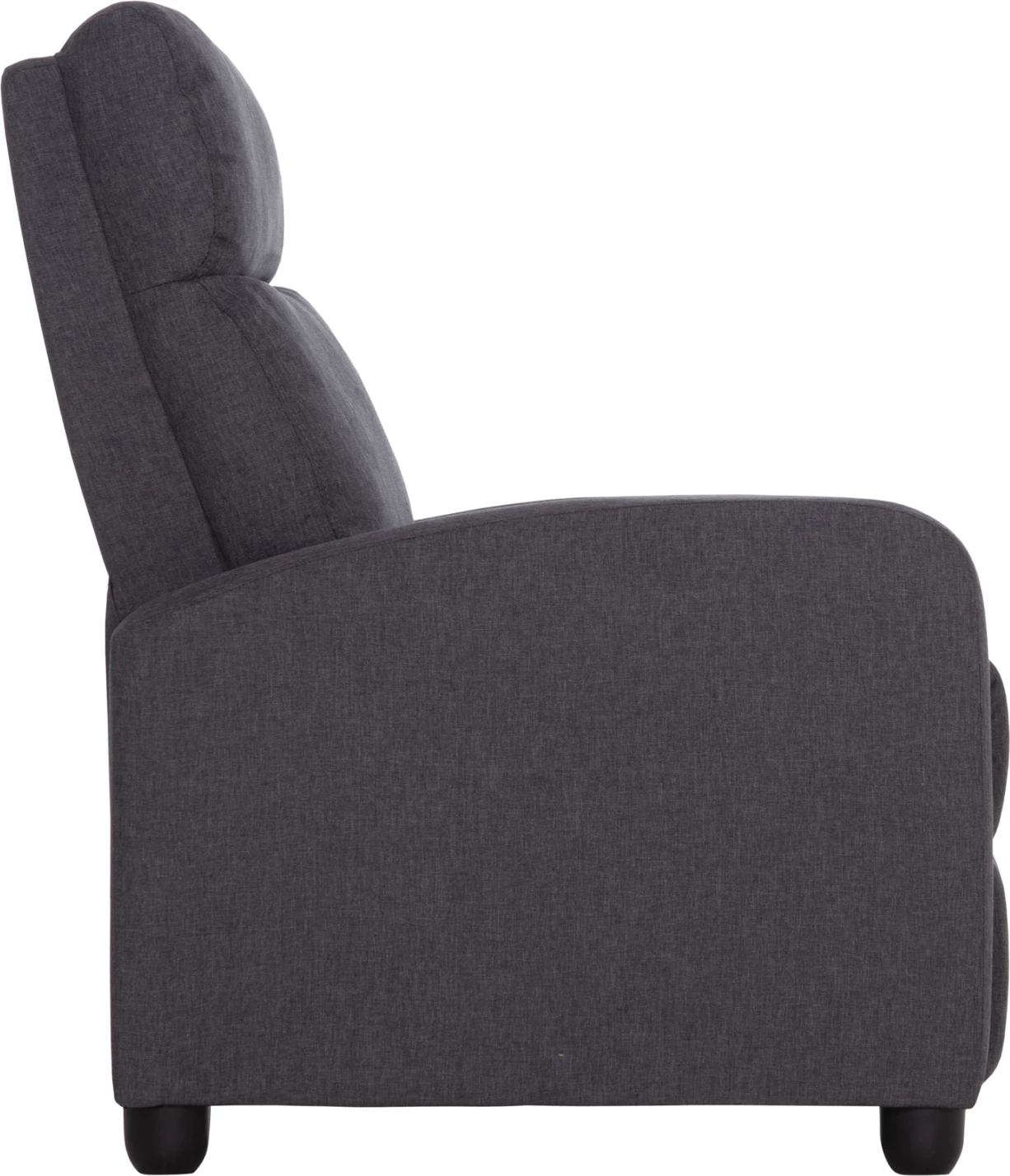Fotel relaksues me mekanizëm push-back, ngjyrë gri, DROSEN FH3299.01, 68x80x93H cm