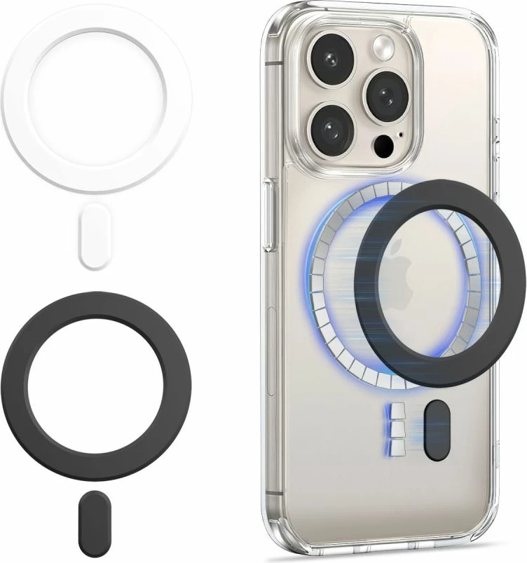 Pllakë magnetike MagSafe Tech-Protect MagMat, universale, e bardhë