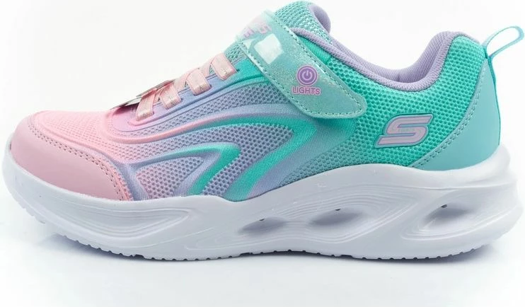Atlete për fëmijë Skechers Color Breeze LED, vajza