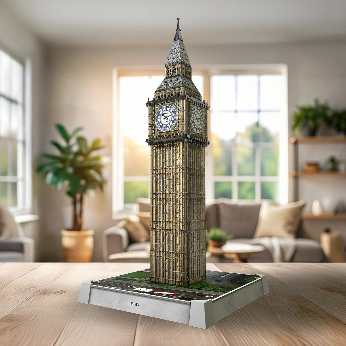 Puzzle 3D Ravensburger Big Ben, 235 pjesë, plastikë, me LED