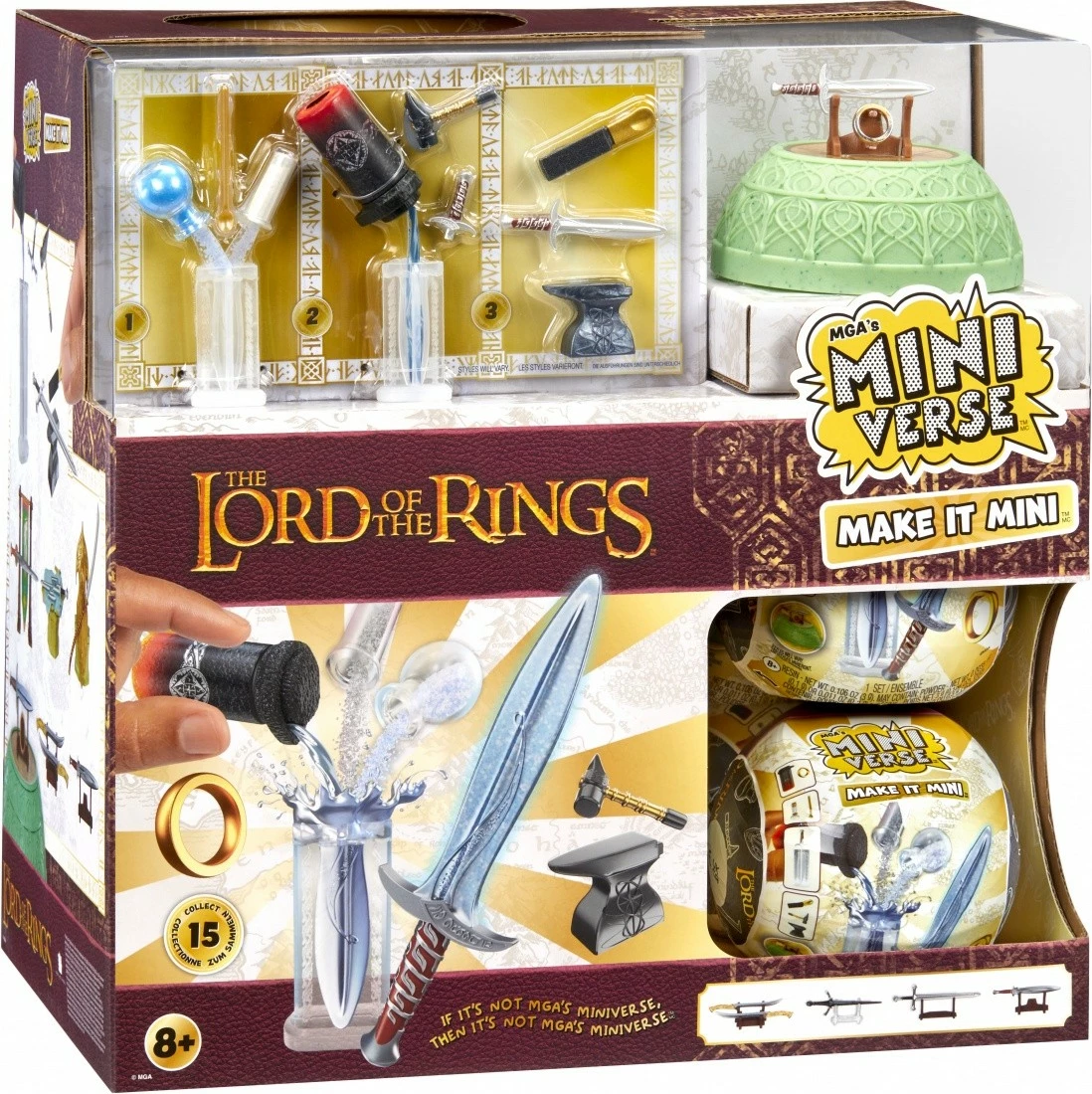 Set figurina mini Lord of the Rings MGA Miniverse, surprizë