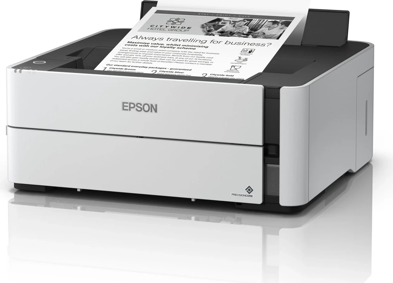 Printer Epson M1170, i bardhë