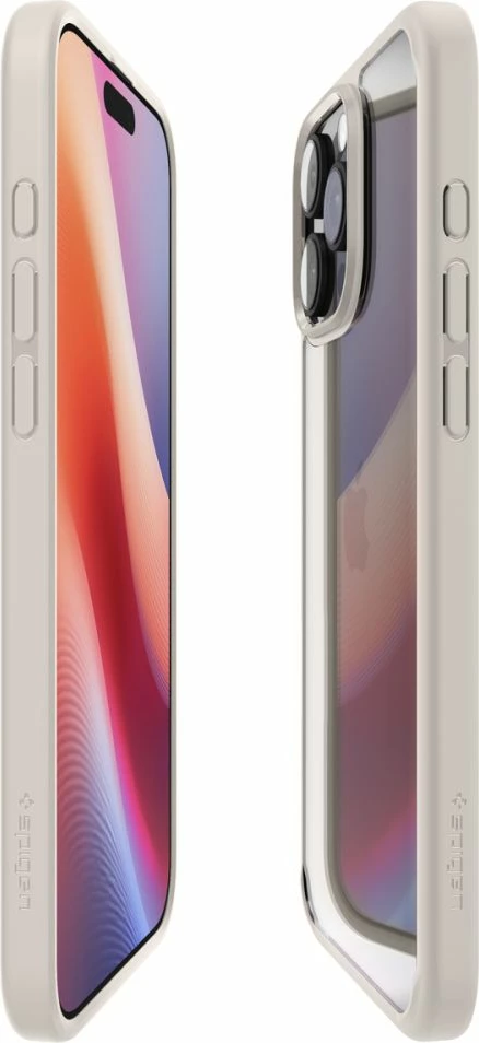 Mbështjellës Spigen Ultra Hybrid për iPhone 16 Pro, Titanic