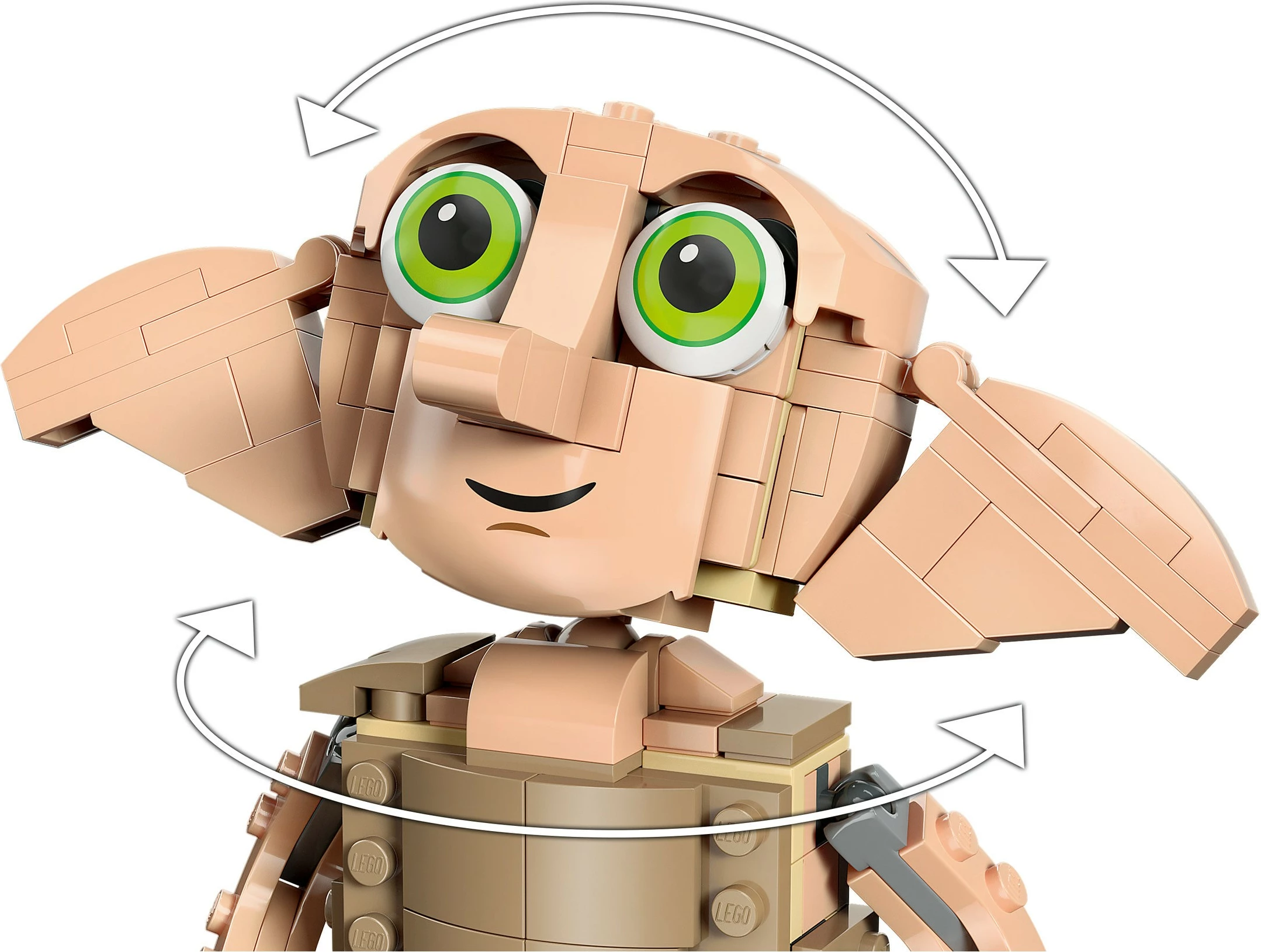 Set ndërtimi LEGO Harry Potter Dobby, 403 pjesë, shumëngjyrësh