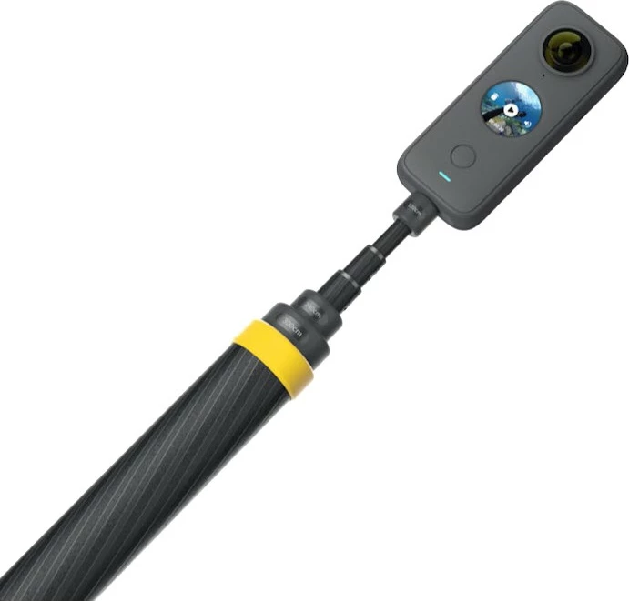Selfie stick i zgjatshëm Insta360, i zi/verdhë