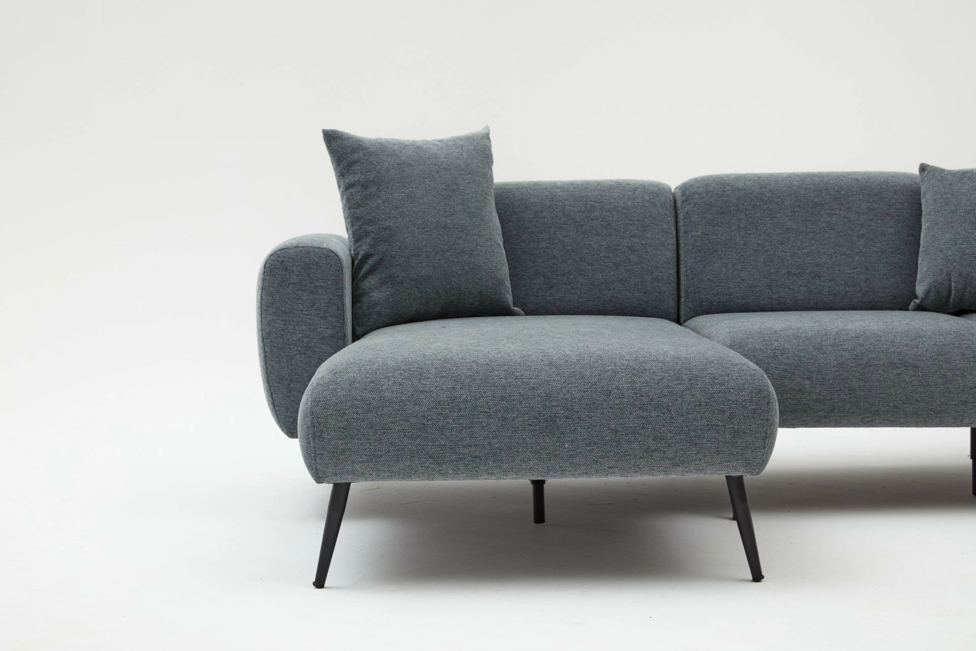 Këndore Atelier del Sofa, anë e majtë, ngjyrë antracit