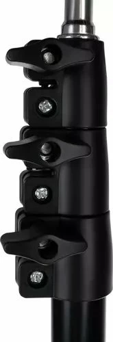 Llambë LED grow për bimë Gardlov 19388, 80 LED, 4 panele, me tripod, USB, timer, e zezë, set 4 copë