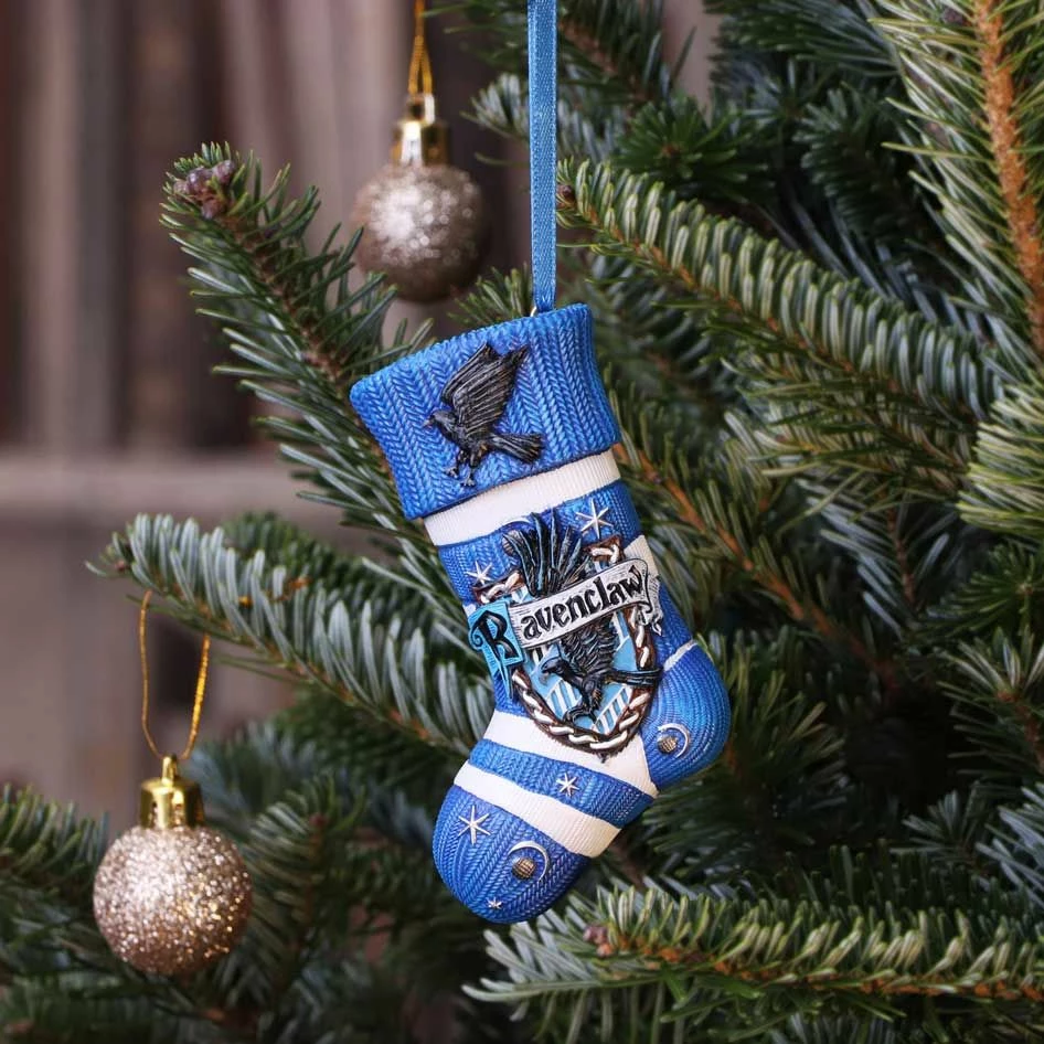 Ornament varës NEMESIS NOW Harry Potter Ravenclaw, resin, i pikturuar me dorë, zyrtar i licencuar, blu