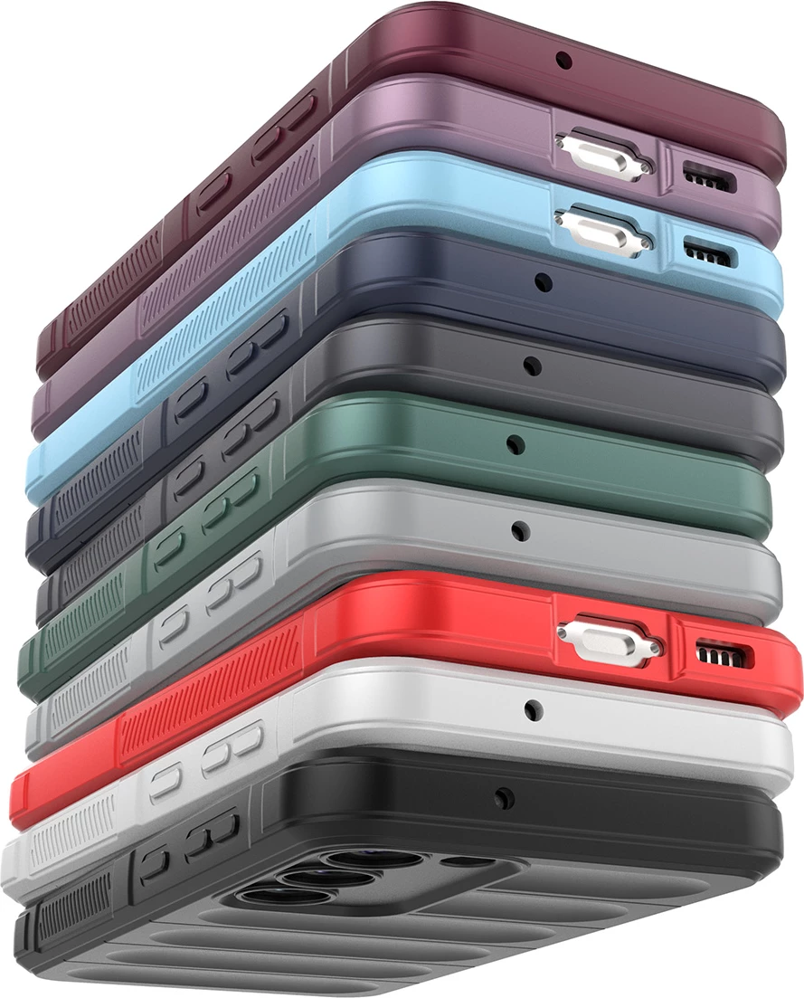Mbështjellës Hurtel Magic Shield Case për Samsung Galaxy S23+, kaltër e çelët