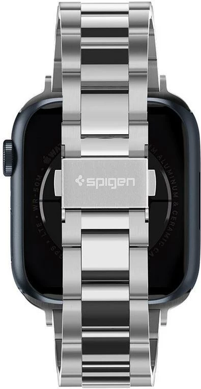 Rrip ore Spigen Modern Fit çelik inox për Apple Watch 4/5/6/7/8/SE 38/40/41 mm, argjend, 1 copë