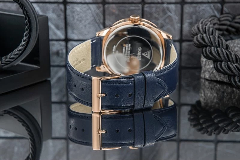 Orë dore për meshkuj Guess, navy blue