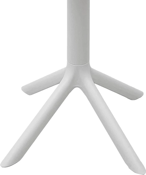 Tavolinë Merkon pp, ngjyrë e bardhë, D60x75cm