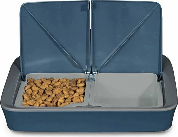 Enë digjitale PetSafe, për qen & mace, 2 x 355 ml, e kaltër e errët