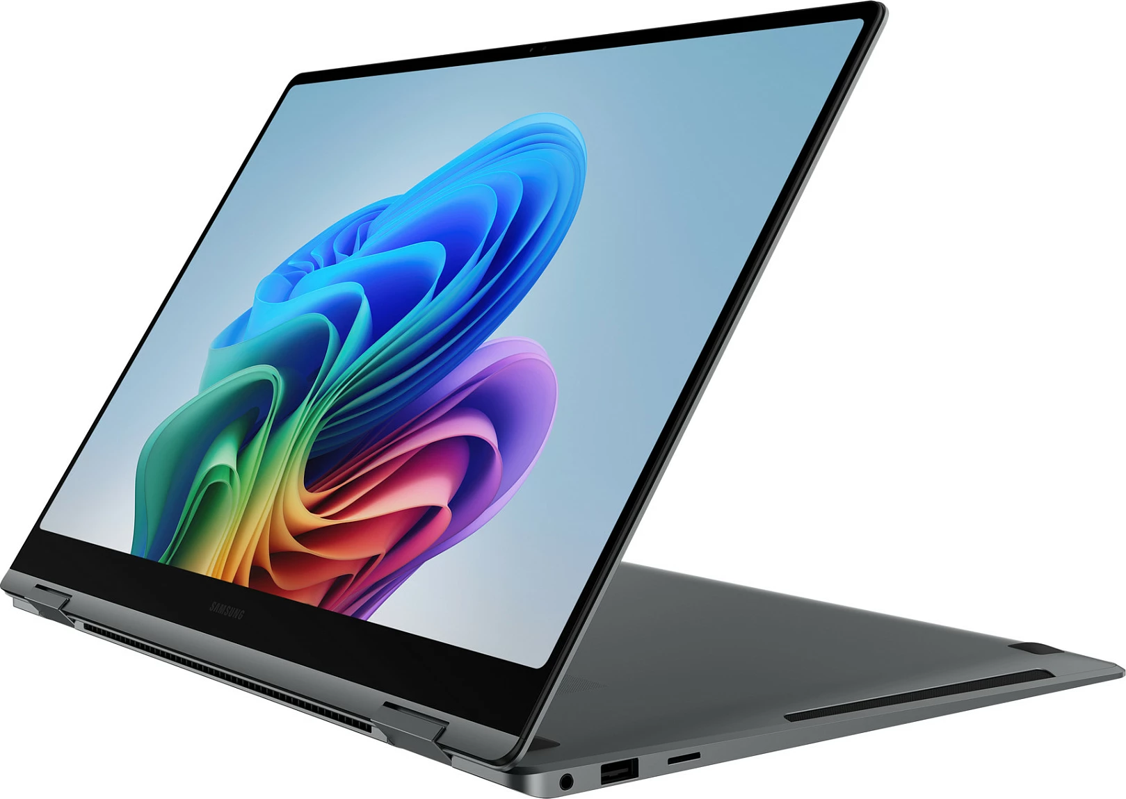 Laptop 2-në-1 Samsung Galaxy Book5 Pro 360, Core Ultra 5, 32GB RAM, 512GB SSD, 16" AMOLED, Windows 11, Gri