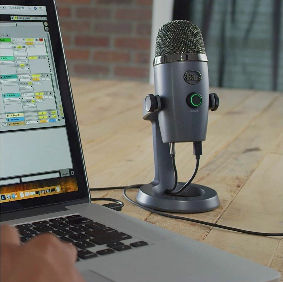 Mikrofon USB Blue Yeti Nano 988-000205 24-bit/48 kHz, gri