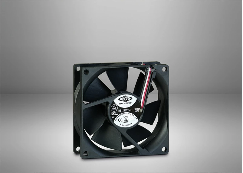 Ventilator kasë Inter-Tech Fan 80mm Bulk, 80x80x25mm, i zi
