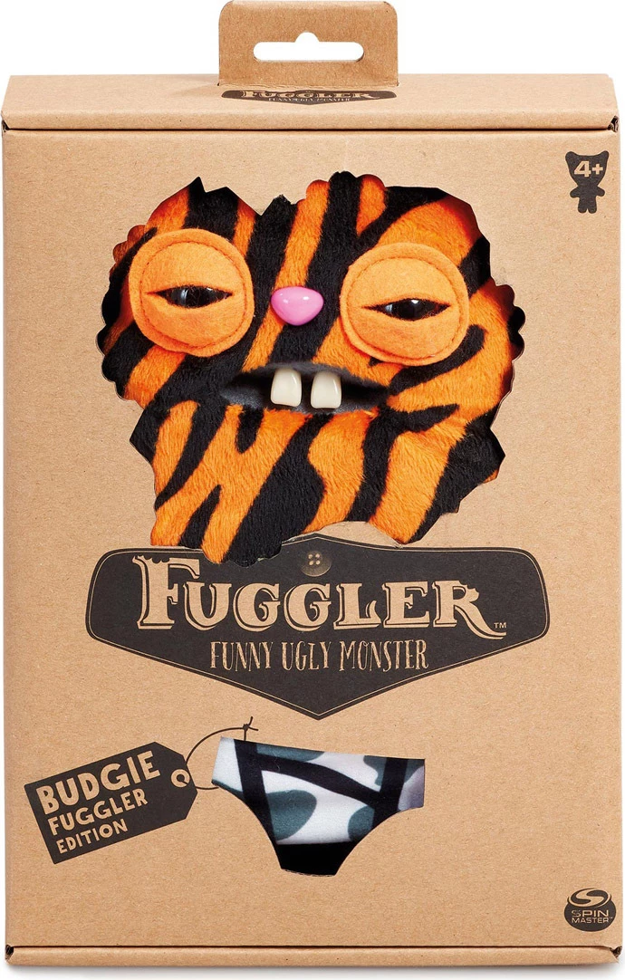 Lodër Fuggler - Budgie Fuggler Grin Grin (Purple) Soft Toy