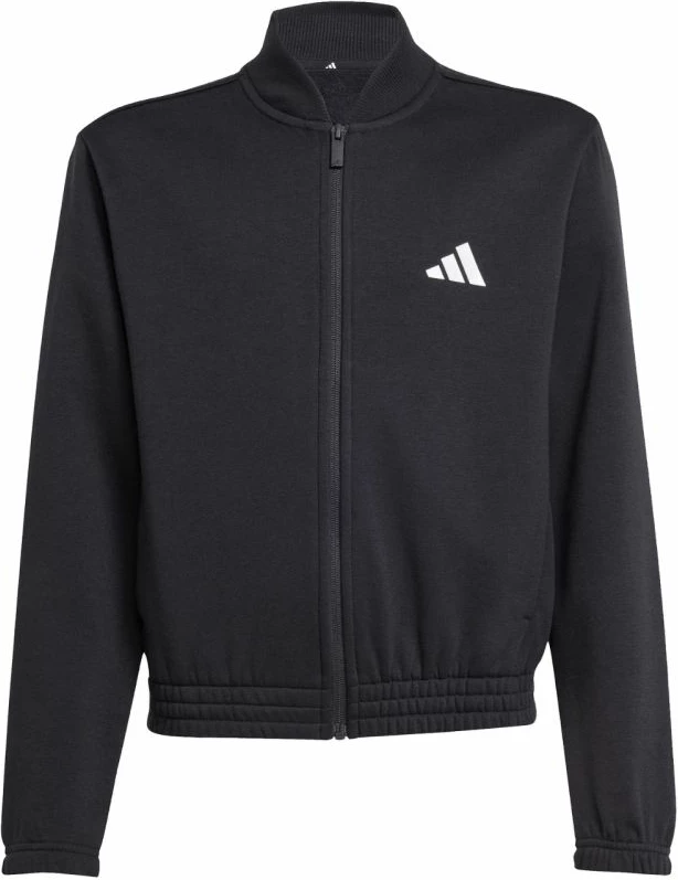 Trenerka për vajza adidas, e zezë [Madhësia: 170 cm]