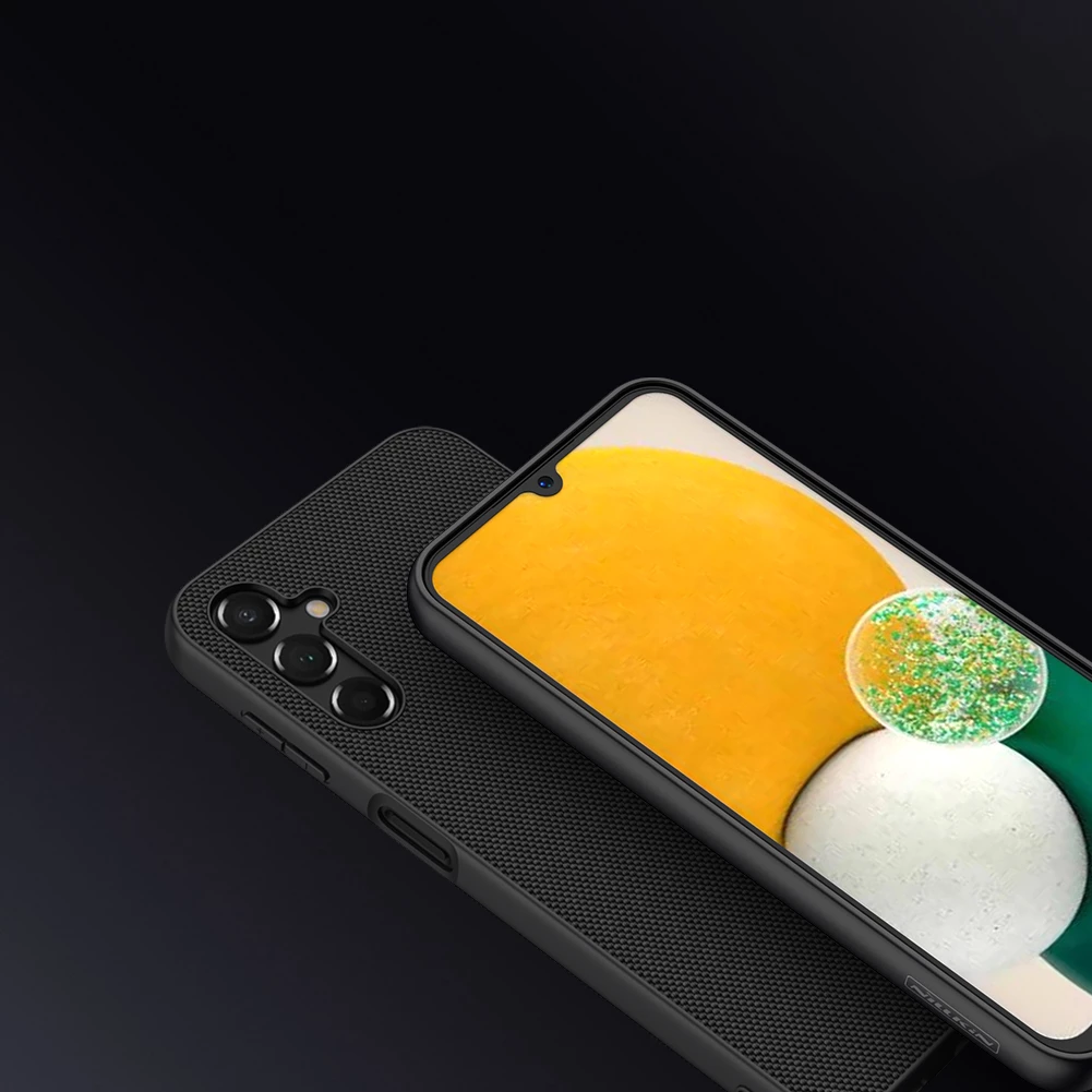 Mbështjellës Nillkin Textured Case për Samsung Galaxy A14 5G / Galaxy A14, Najlon, i zi