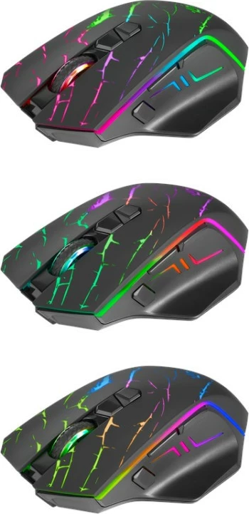 Maus wireless Defender URAN GM-503, 3200 DPI, 7 butona, i zi, me ndriçim