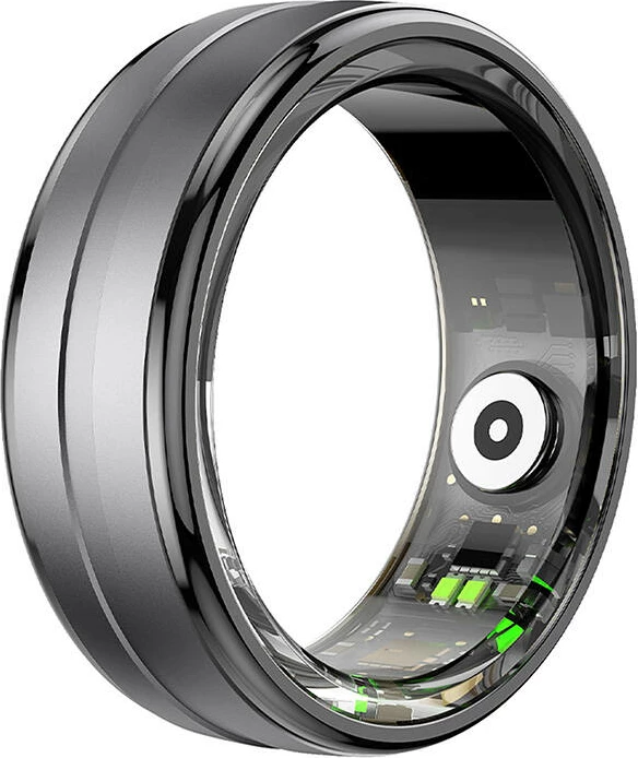 Smartring Colmi R06, 21.3mm, madhësia 12, e zezë