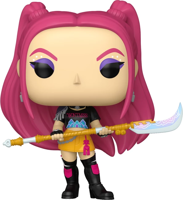 Figurë koleksionuese Funko POP! Animation KPOP Demon Hunters Mira, vinyl, rozë