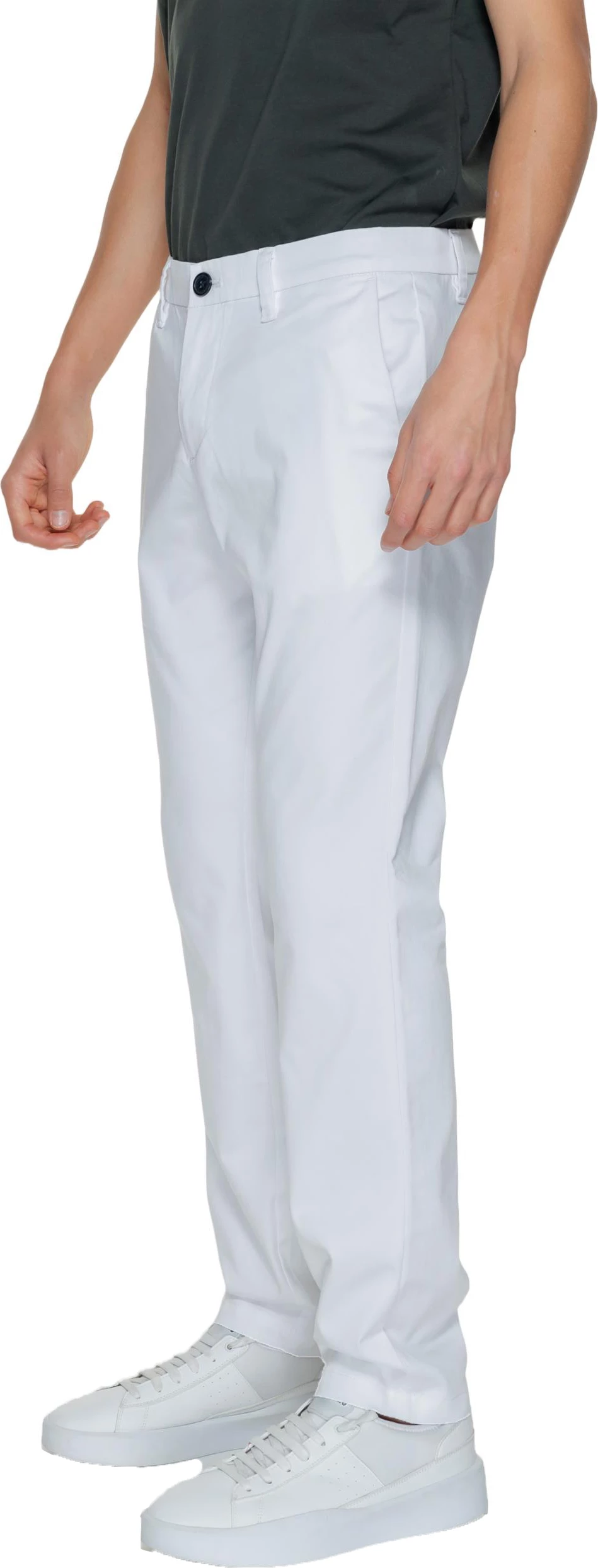 Pantallona për meshkuj Armani Exchange 8NZP20 ZN1RZ, të bardha [Madhësia: W38]