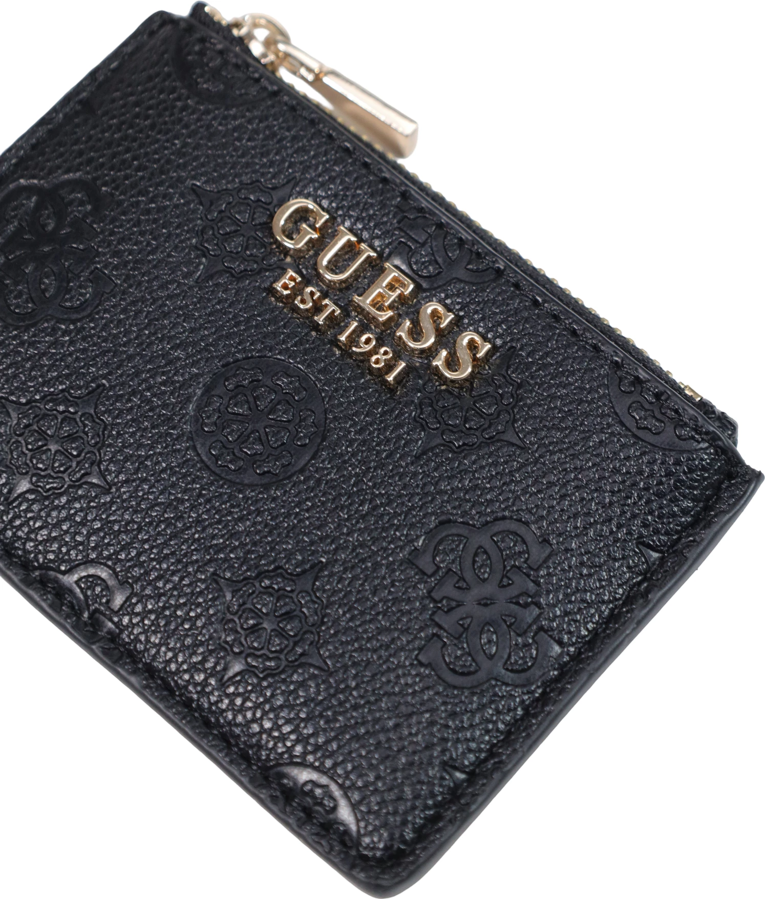 Portofol për femra Guess DIANA SLG Large Zip SWPD97 46505, i zi