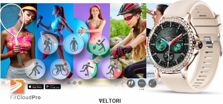 Orë e mençur për femra VELTORI, rozë