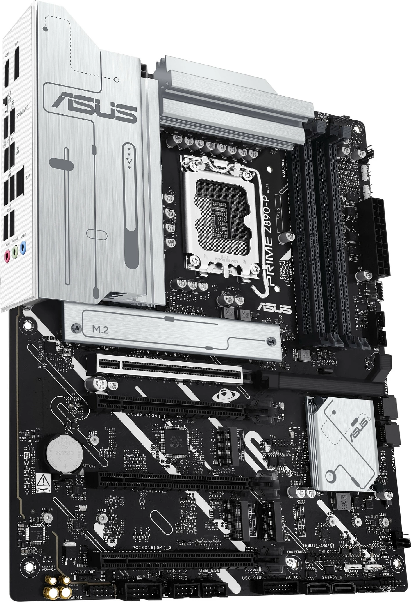 Pllakë amë ASUS PRIME Z890-P, Intel, LGA 1851, DDR5, 192 GB