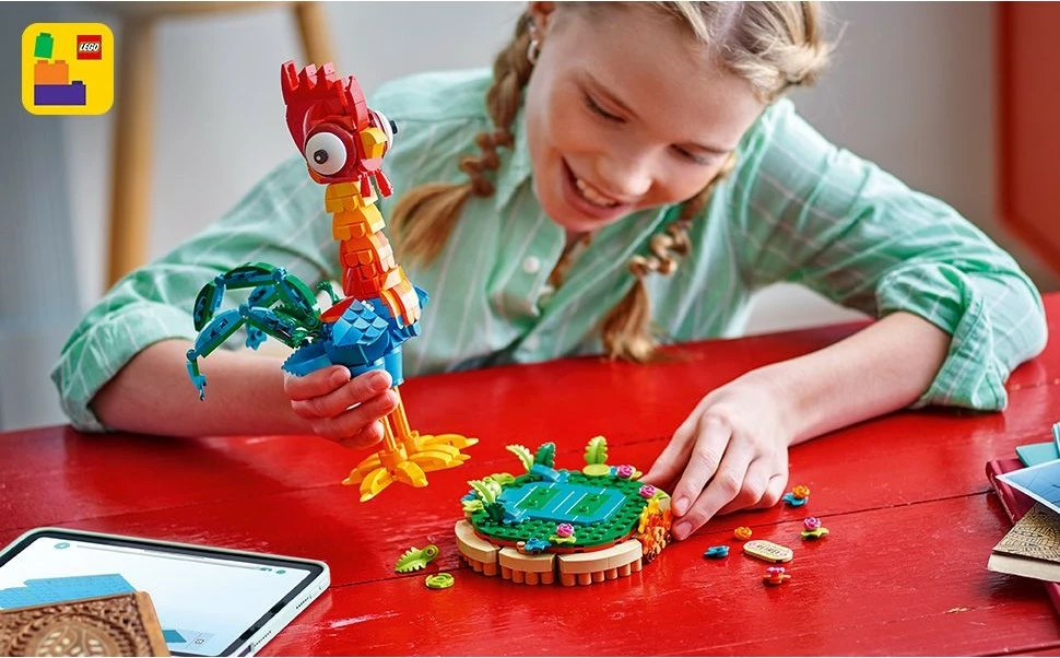 Set ndërtimi LEGO Heihei, 566 pjesë, plastikë, shumëngjyrësh