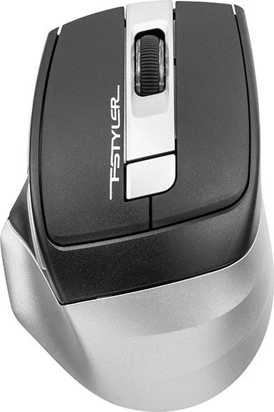 Maus A4-Tech FSTYLER FB35 RF, wireless, Bluetooth + 2.4 GHz, 2000 DPI, 6 butona, e zezë