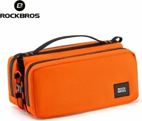 Çantë biçiklete Rockbros, portokalli