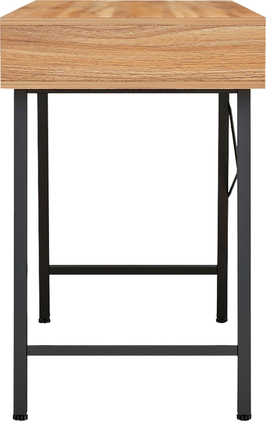 Tavolinë FH2128.03, ngjyrë arre-gri-e zezë, 120x48x76,5