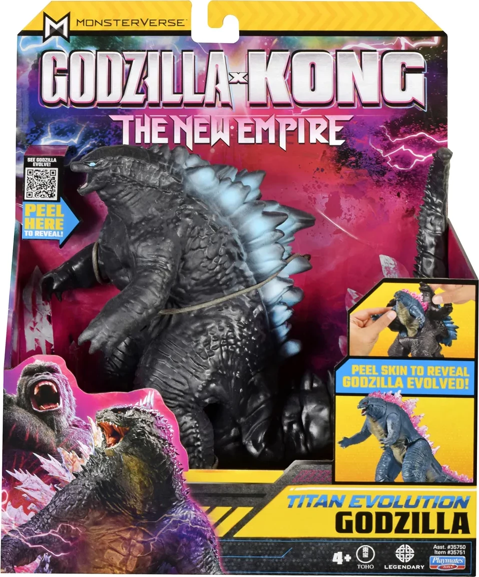 Godzilla x Kong The New Empire Titan Evolution Godzilla Transforming Action Figure
