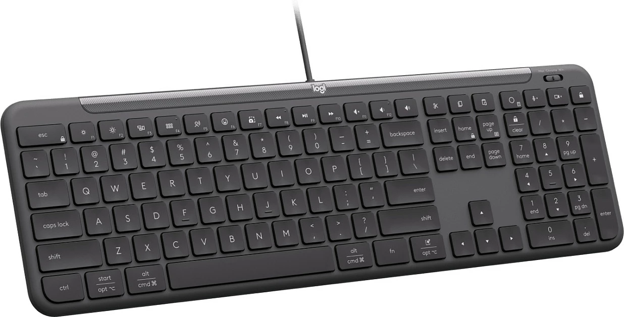 Tastierë Logitech K620, USB me kabllo, full-size QWERTZ, e zezë