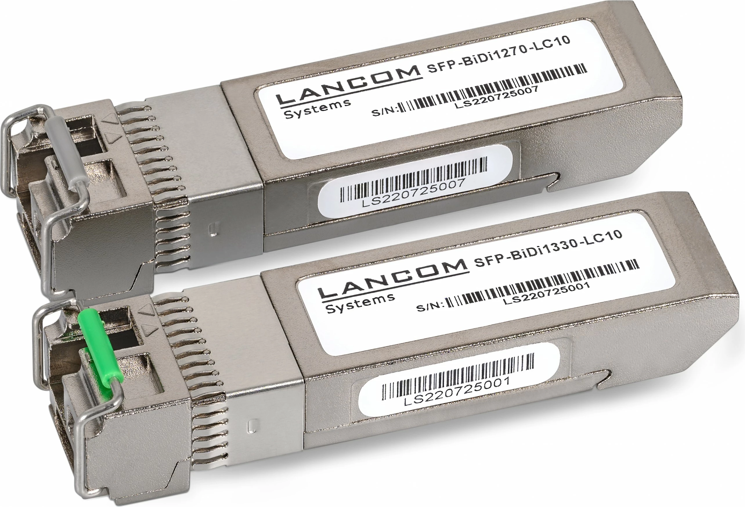 SFP+ modul LANCOM SFP-BiDi1310-LC10, 10Gbps, LC, 20km, argjendtë