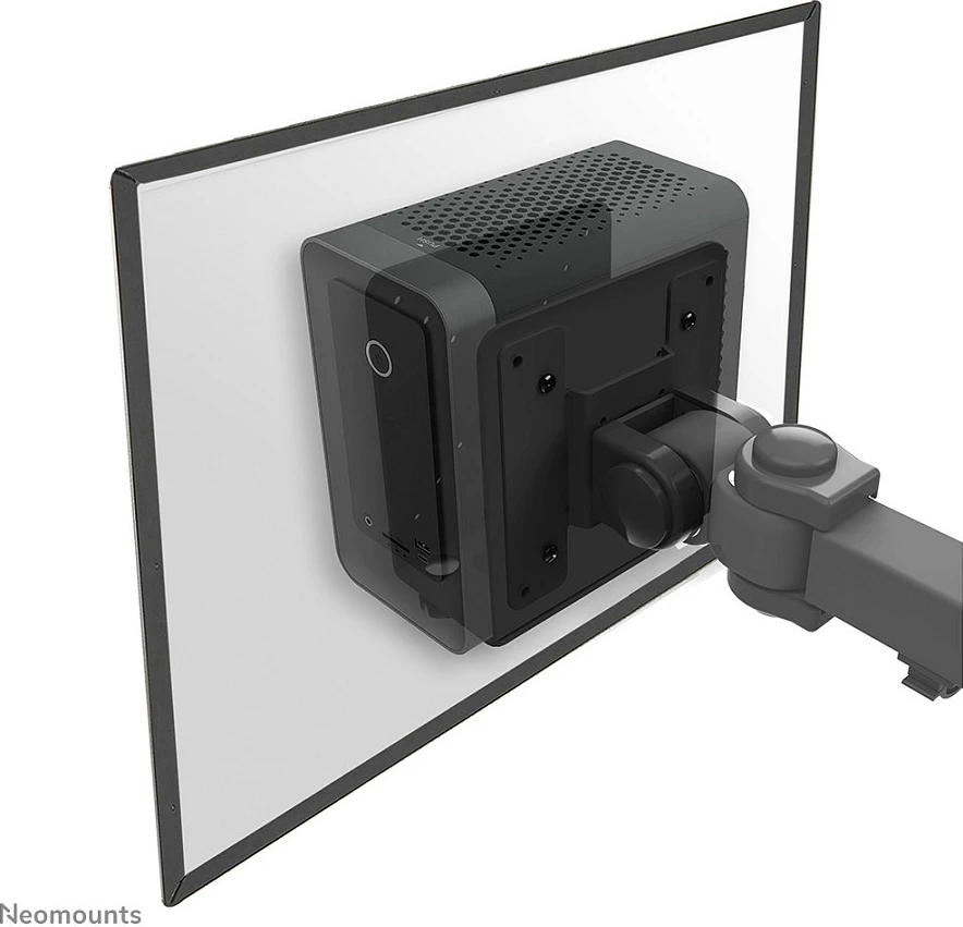 Mbajtëse mini PC Neomounts THINCLIENT-20, universal, 7 kg, çelik, e zezë