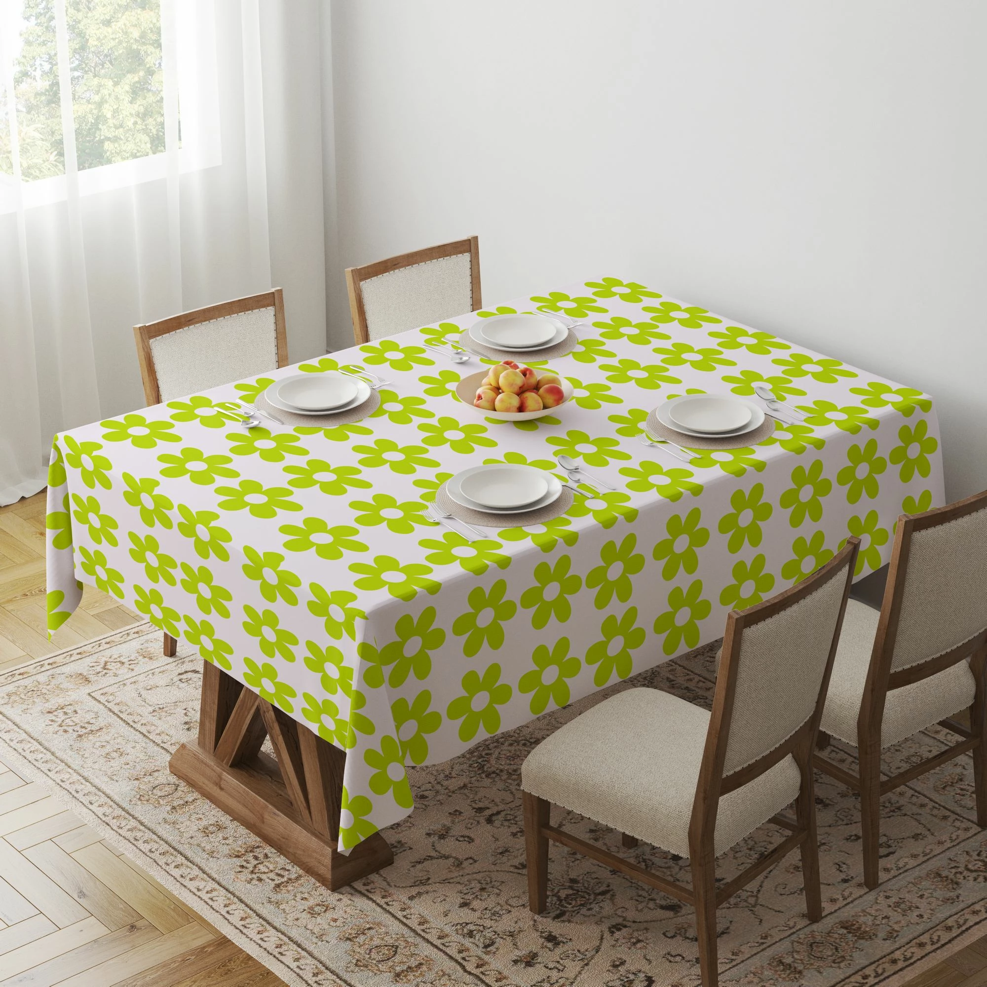 Mbulesë tavoline Hermia, Gravellamb3, 140x140