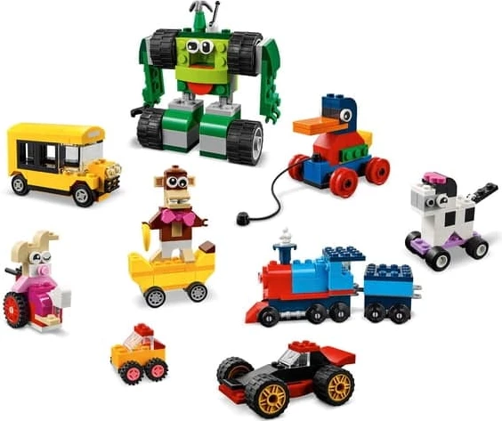 LEGO Classic Bricks and Wheels Starter Building Set 11014