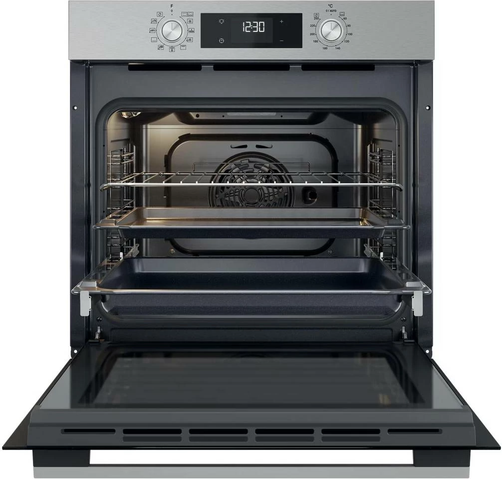 Furrë e integruar Whirlpool OMK58HU1X 71L A+ hidrolitike multifunksionale 8, inox 6