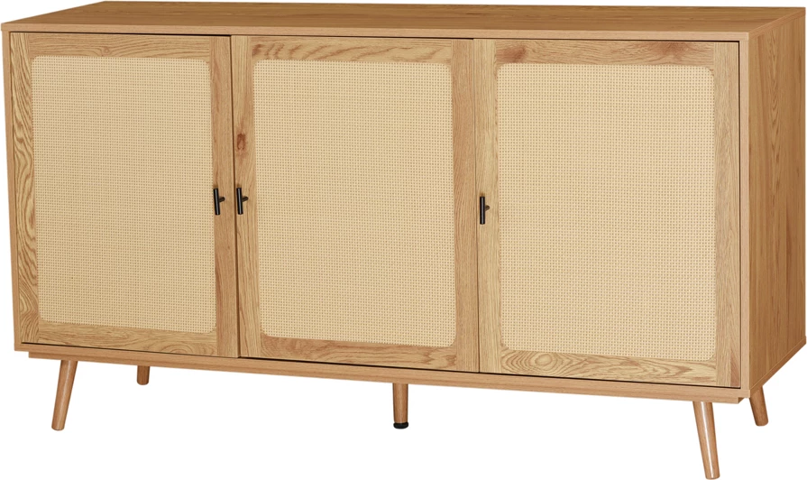 Komodë NATURA, natyrale, 150x40x80