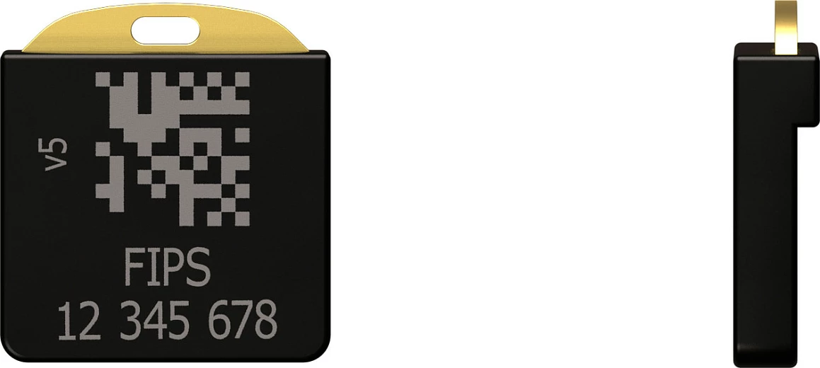 USB çelës sigurie Yubico YubiKey 5 Nano FIPS, i zi